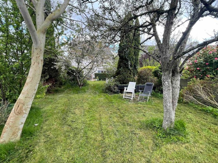 Maison Spacieuse Avec Jardin Et Salle De Sport 圣布里厄 外观 照片